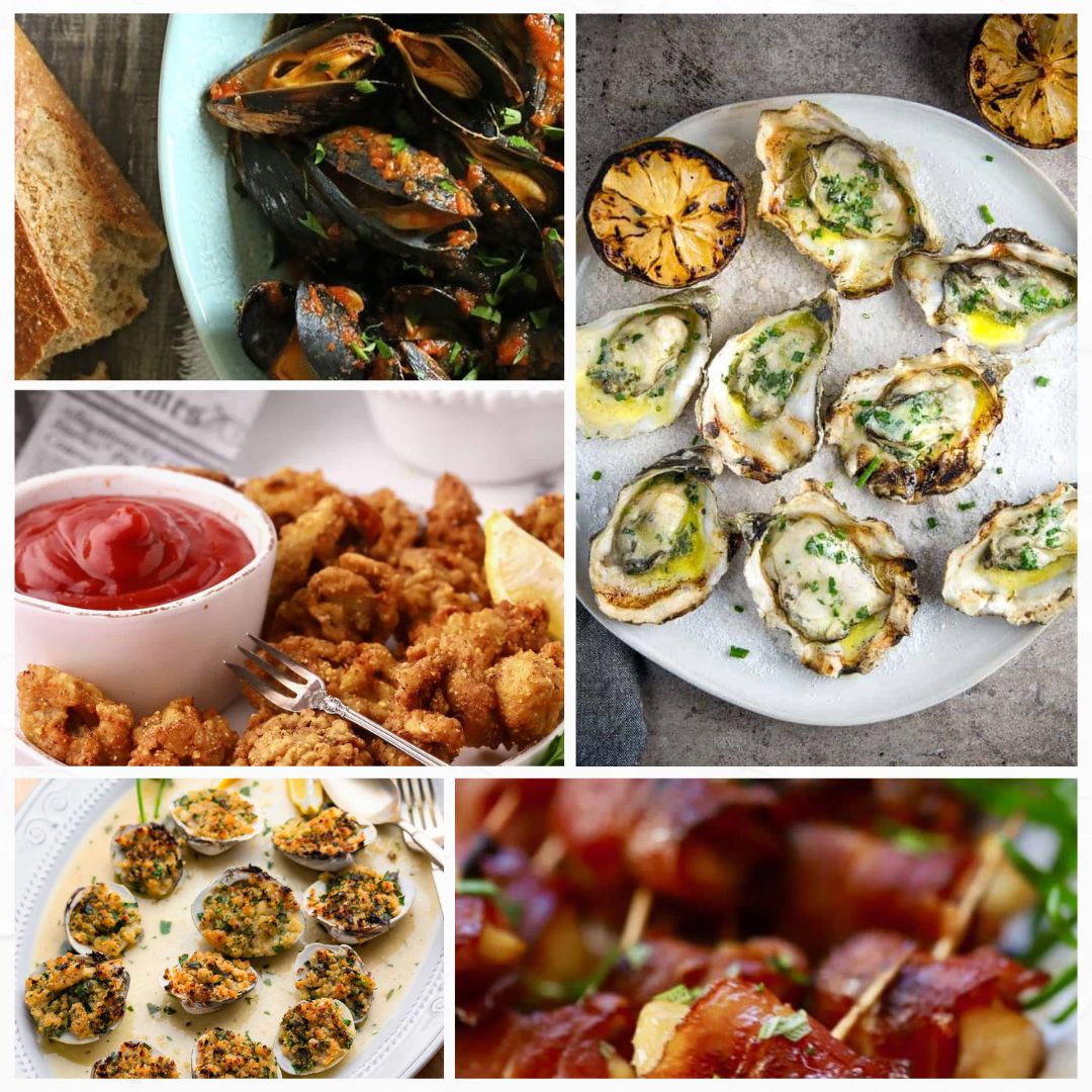 Appetizers: Exploring Oysters, Clams, Mussels, and Scallops