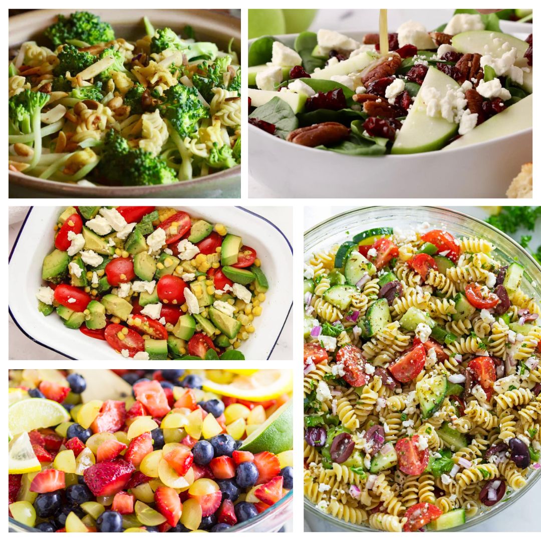 14 Diverse Salad Delights: From Leafy Green to Fruitful Feasts