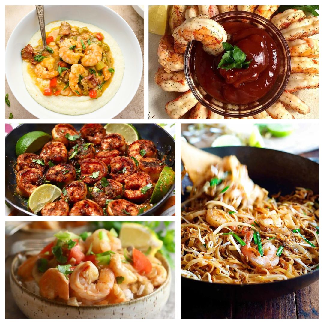 The Shrimp Recipe Guide – Shrimp Around the World, Entrees and Appetizers