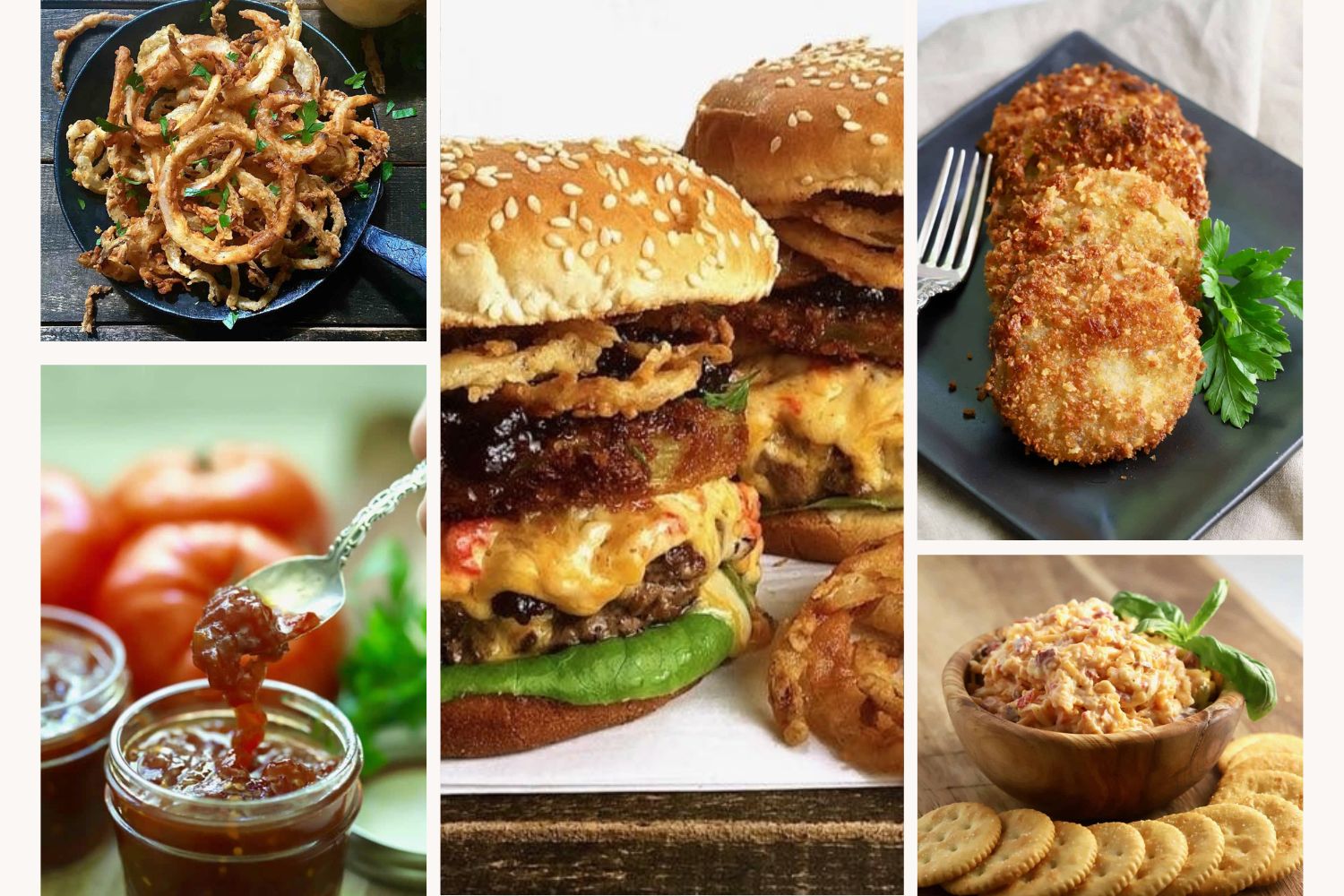 Try This Ultimate Southern Burger Including Recipes to the Special Toppings
